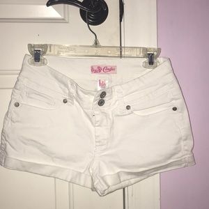 White shorts